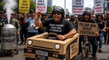 Prof DR Sutan Nasomal : Tidak Perlu Takut Dengan Aksi Demo Besar. Di Sinilah Ruang Kebaikan Komunikasi Rakyat & Pemerintah Semakin Sehat Terbentuk