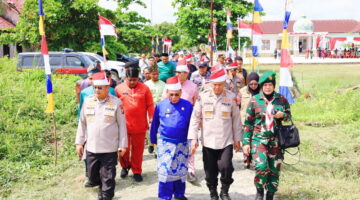 Kabid Humas Polda Riau Pimpin Ekspedisi Merah Putih di Sinaboi