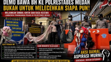 Demo Bawa BH ke Polrestabes Medan Bukan untuk Melecehkan Siapa Pun, Melainkan Simbol Kritik dan Rasa Kecewa Lambatnya Penanganan Pekara di Polrestabes Medan