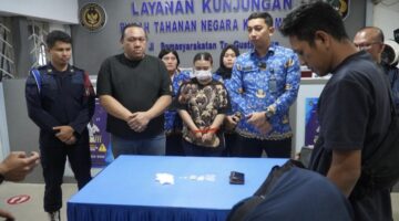 Petugas Rutan Kelas I Medan Gagalkan Penyelundupan Diduga Sabu dan Ekstasi Lewat Layanan Kunjungan